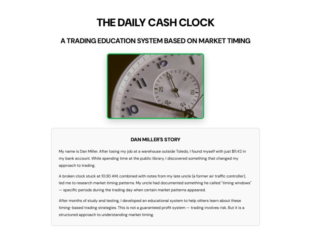 Daily Cash Clock Review and Discount